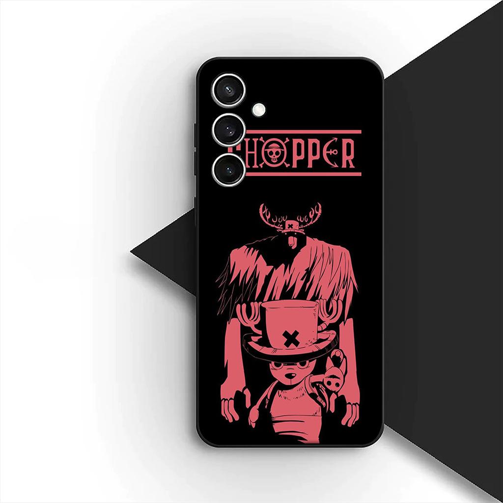 for Samsung Galaxy S20 S22 S21 FE Ultra Plus A07 A17 A15 A16 A25 A57 A37 Phone Cover Soft Case One Pieces Tony Chopper Luffy