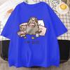 New Sorry I'M Busy Cat Playing Games With Headphones Man Women T Shirt High Quality Brand Clothing Loose T Shirts Tops Couple