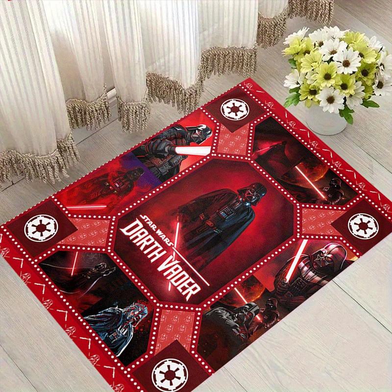 1pc Star-war Carpet Area Rug, Bedroom, and Playroom Durable, Stain-Resistant, and Easy To Clean, Living Room