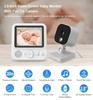 ABM900 2,8 Zoll Video-Babyphone 2,4G Wireless mit Temperaturanzeige 2-Wege-Audio-Talk Nachtsicht-Überwachungskamera Babysitter