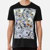 Hundradollarsedlar S till 5XL Tillverkad i AU/USA T-shirt