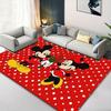 1pz Tappeto Disney Topolino e Minnie Tappeto da Area Tappeto Antiscivolo Lavabile a Mano Tappetino per Pavimento Adatto per Soggiorno Camera da Letto Arredamento Casa