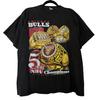 90's Chicago Bulls Rap Tee T Shirt Sz XL (B440)
