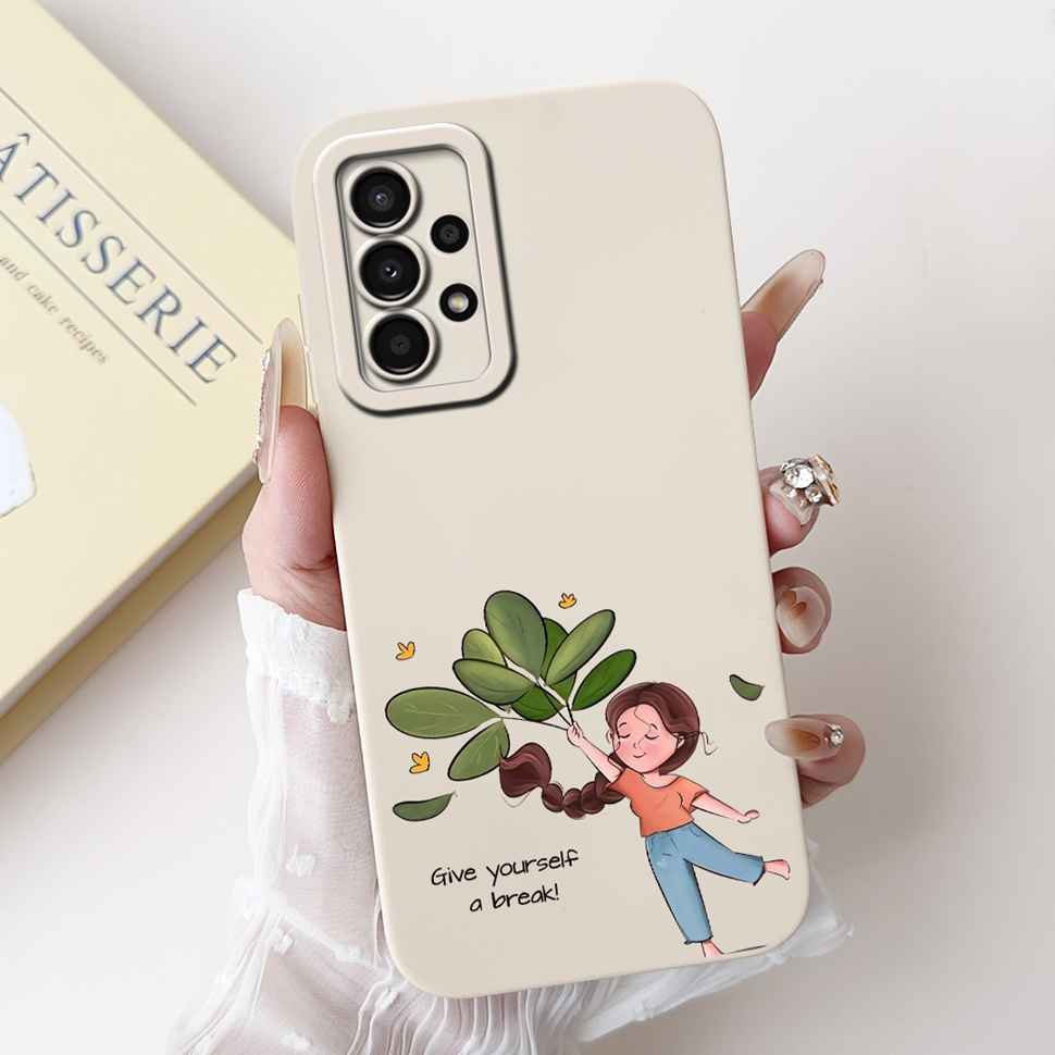 For Samsung Galaxy A53 5G 6.46" Case Fashion Painting Soft Silicone TPU Cover For Samsung A53 A53 5G SM-A5360 Cartoon Phone Case