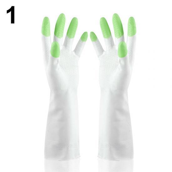 1 Pair Housework Dish Washing Up Gloves