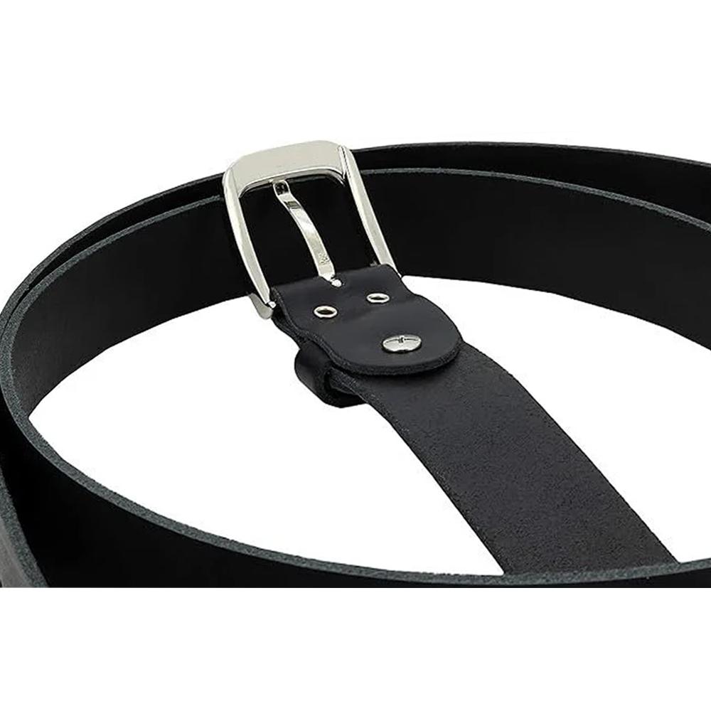 Cinto de couro legítimo preto masculino 4 cm de largura FEITO NA ALEMANHA Marca original NEEDIVYOU
