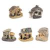 Micro Landscape Building Statue Miniatures Figurines Garden Decoration Resin House Mini Crafts