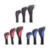 3Pcs Golf for Head Cover for Fairway Woods Driver Hybrids, for w/Interchangeable