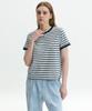 Keuleogsi Striped Ringer T-Shirt Navy