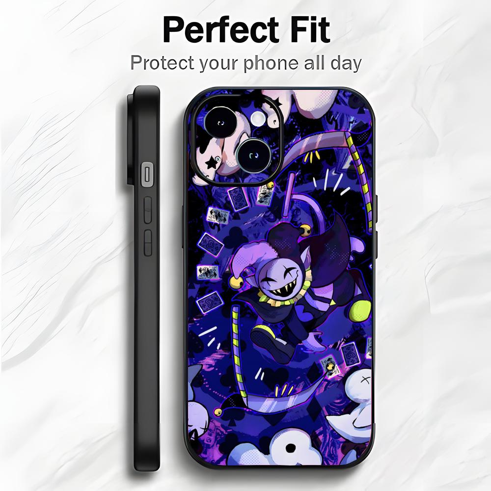Jeu Populaire Indépendant U-Undertale Coque de Téléphone Coque de Téléphone Emballage Souple Léger Pour iPhone17 16 15 14 13ProMax