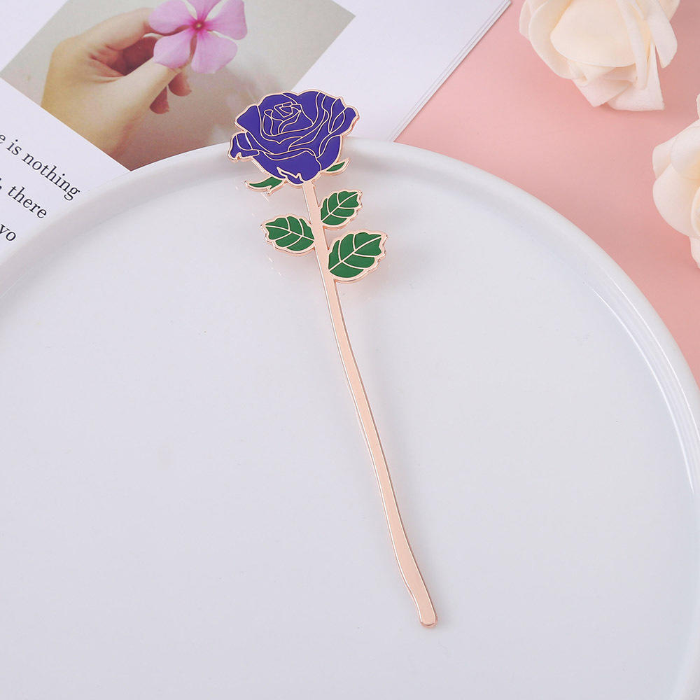 Metal Sakura Bookmark Creative Flower Book Mark Bookmark Reading Assistant Book Support Beautiful Stationery School Office Suppl