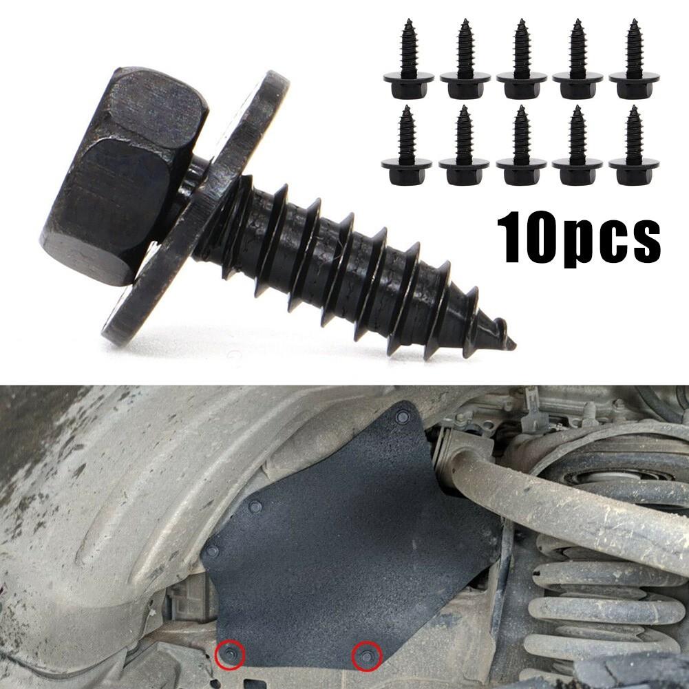 Seal Clips Shield Splash 10x Tillbehör Svart stötfångare