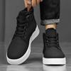 Fashion Winter New Men's Waterproof Snow Boots High Top British Style Short Boots Men's Shoes with Plush Warm Cotton Shoes Denim Boots