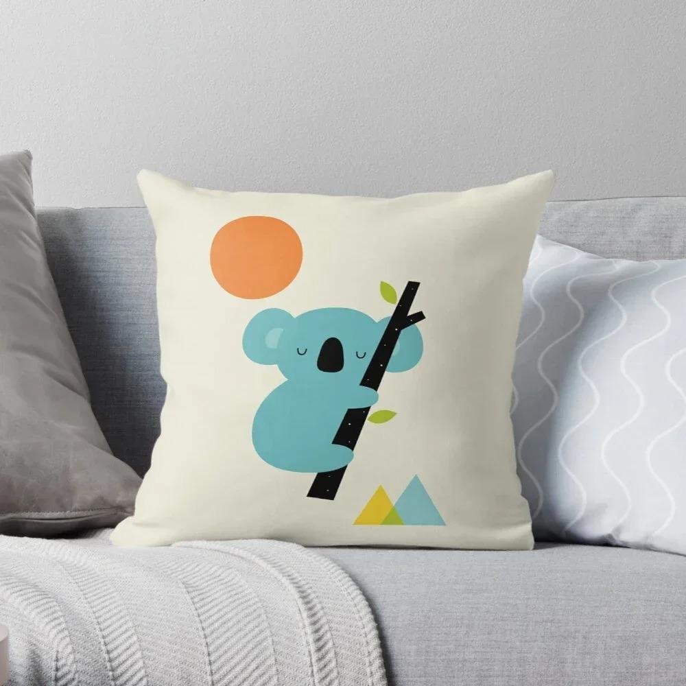 Colorful Animal Figure Pattern Double-sided Printed Pillow Cover Short Plush Suitable Living Rooms Bedrooms Throw Cushion Cover