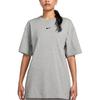 Nike Logo Pattern Crew Neck Short Sleeve T-Shirt Unisex Tops Gray HM5774-063
