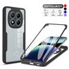 360° Full Protection Clear Shockproof Phone Cover For Redmi Note 15 14 13 Pro /+ Redmi Note 15 14 13 Case For Note 15 14 13 Pro