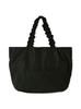 Frill Lame Embroidered Tote Bag CWGB269546 BLK Free Size [CELFORD] (Wide) Women's