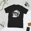 Music Skull Headphones T-shirt Men & Women Skeleton Pop Rock Heavy Metal Death