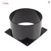 Conector de flanșă de perete Abs 75/100/120Mm pentru conductă de ventilație Conexiune pentru conducte de aer pentru accesorii pentru casă inteligentă Drop Ship