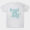 T Shirt Women Treat Yo Self Parks And Rec Harajuku Print Kawaii Tshirt Summer Short Sleeve Female T-Shirt Top Tee