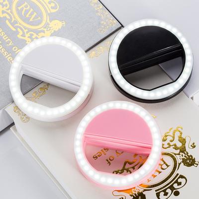 Anneau de Selfie pour téléphone portable, lampe à lentille, ampoule Led, batterie sèche d'urgence pour appareil Photo, bien Smartphone, AAA Beauty Will