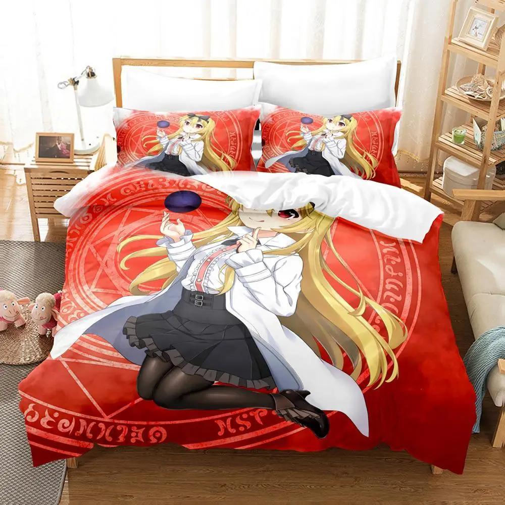3D Anime Arifureta Van Alledaags Tot Sterkste Ter Wereld Beddengoedset Dekbedovertrek Dekbedovertrek Kussensloop Dekbed King Queen Size