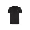 FW22 Solid Color Logo Label Round Neck Pullover Short Sleeve T-Shirt Men T-Shirts Black 8N1TEW1-JUVZ1-0999