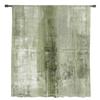 Oil Painting Abstract Grass Green Sheer Curtains for Living Room Decoration Window Curtain Kitchen Tulle Voile Organza Drapes