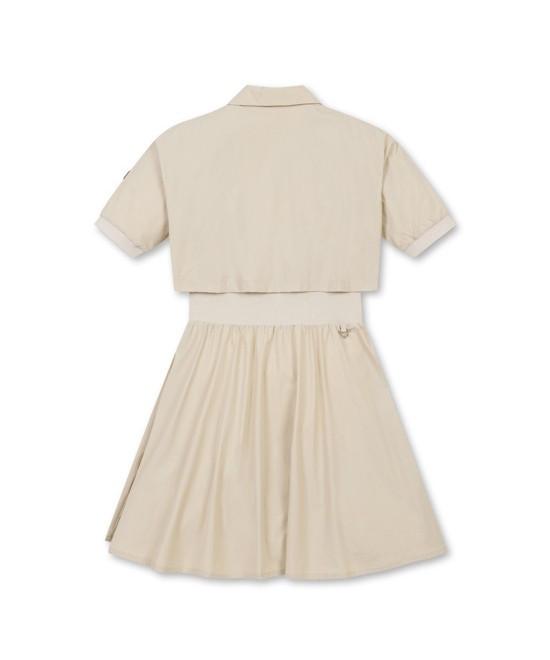 Goldeunbeeo (W.) Full-Zip Collar Dress G5Uam26221Bex