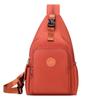 Korean Version Of Nylon Fabric Fashion Trend Simple Casual Women Chest Bag With Large Capacity Multi-Functional Backpack