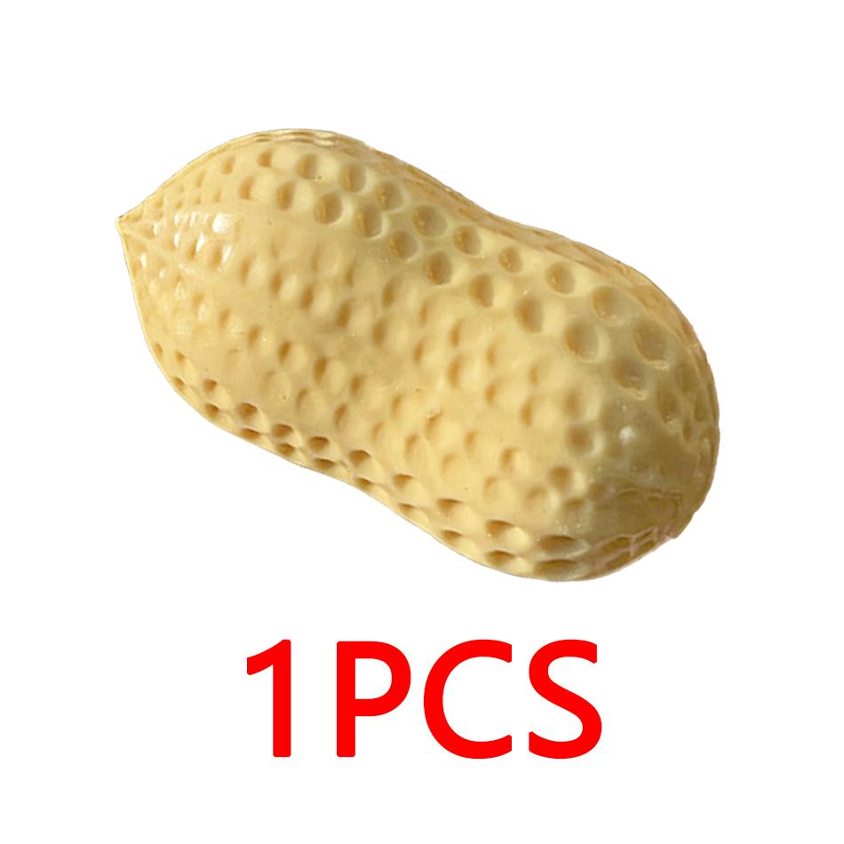 11Cm Soft Buttery Peanut Squeeze Squishy Ball Crunchy Asmr Sensory Toy Slow Rebound Stress Relief Present For Kids Adults