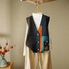 Retro Gestrickte Weste Strickjacke Herbst/Winter 2023 Lose Design Sinn Kleine Pullover Tank Top Frauen Outwear Pullover Weste Weibliche