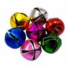 20/100/200Pcs 6/8mm DIY For Festival Party Loose Beads Christmas Jingle Bells Necklace Bracelet Pendant