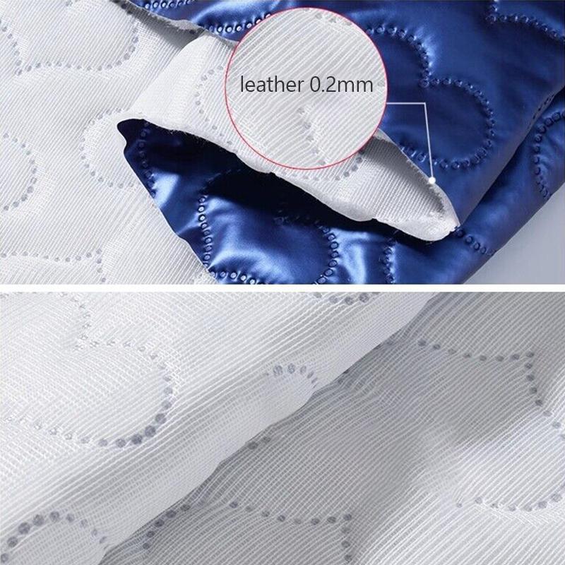 Thick Padded Quilted Faux Leather Artificial PU Leather Fabric For Sewing Furniture Sofa Car Bag Decor DIY Upholstery Craft