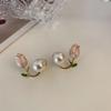 2022 Trendy Korean Tulip Pearl Earrings [Eco-friendly]