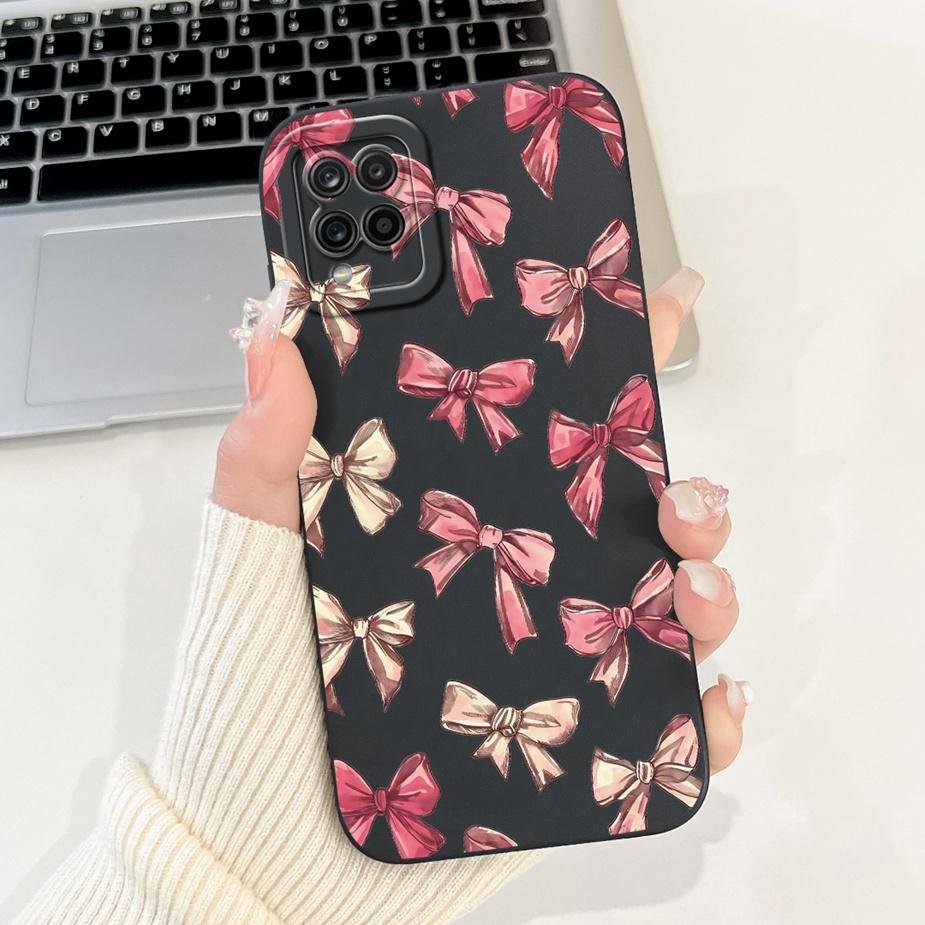 For Samsung Galaxy A22 4G Case Unique Grid Pattern Cover Soft TPU Phone Case For Samsung A22 A 22 Galaxy A42 5G Back Cover Coque