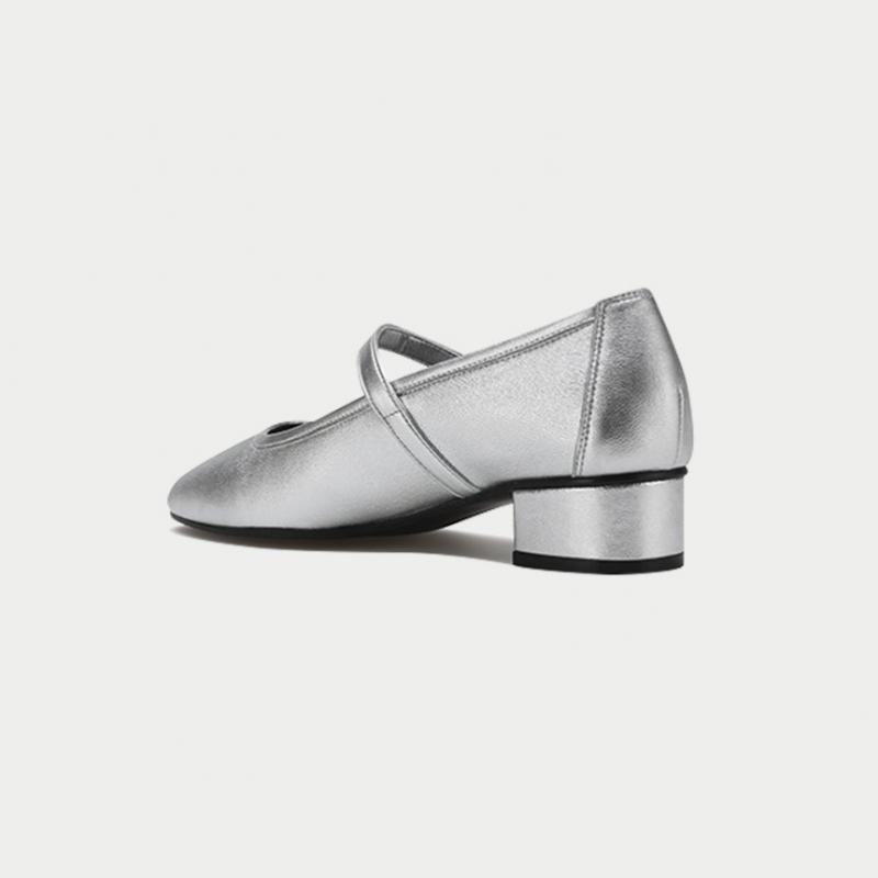 Thommcan Women S Comfort baSic Mary Jane marSeille 02 8tmma25S7r Silver