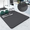 Nordic Absorbent Coffee Mats Solid Color Tableware Mat Kitchen Dish Drying Pad Bottle Dinnerware Placemat Floor Rug Quick Drying