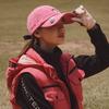 CHALLENGER Unisex Basic Corduroy Ball Cap Hot Pink
