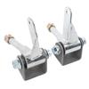 1 Par M14 Manguetas de Buje de Rueda Delantera Acero Aleado Rendimiento Mejorado para Drift Trike 4 Ruedas Quad