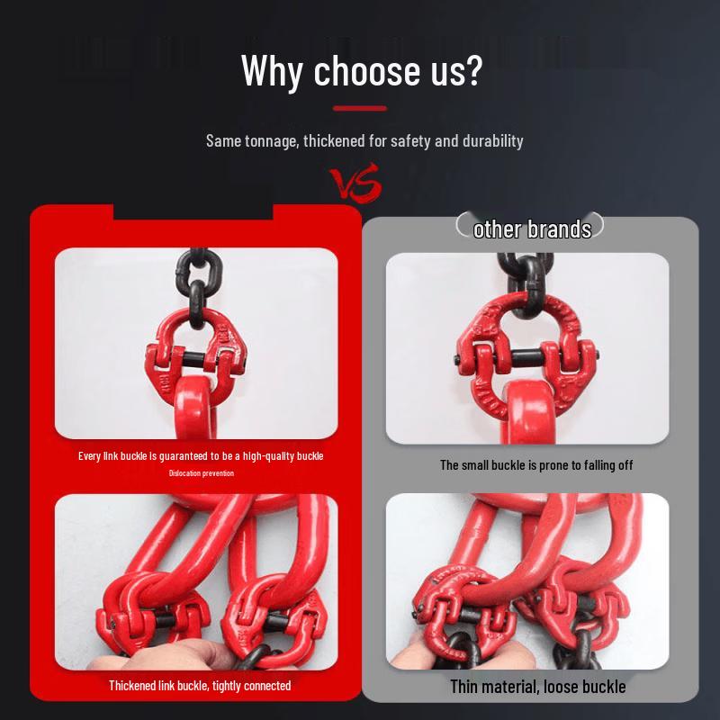 Self-locking Safety Hook Lifting Sling