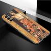 Gustav Klimt Kiss Art Phone Case For Xiaomi Redmi Note 11 10 9 8 Pro 11T 5G 10T 10S 9S 9T 9i 9C 9A 8T Soft TPU Black Cover Funda