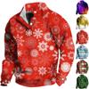 Spring And Autumn Men's Standing Collar Sweatshirt Is Outdoor Casual Sweaters Tops