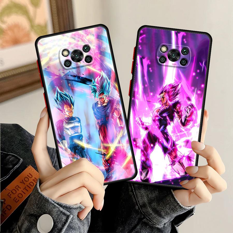 Case for Xiaomi Poco X3 NFC F3 X3 X4 X5 Pro C40 M5s C50 C51 Back Phone Cover Dragon Ball Cool Goku