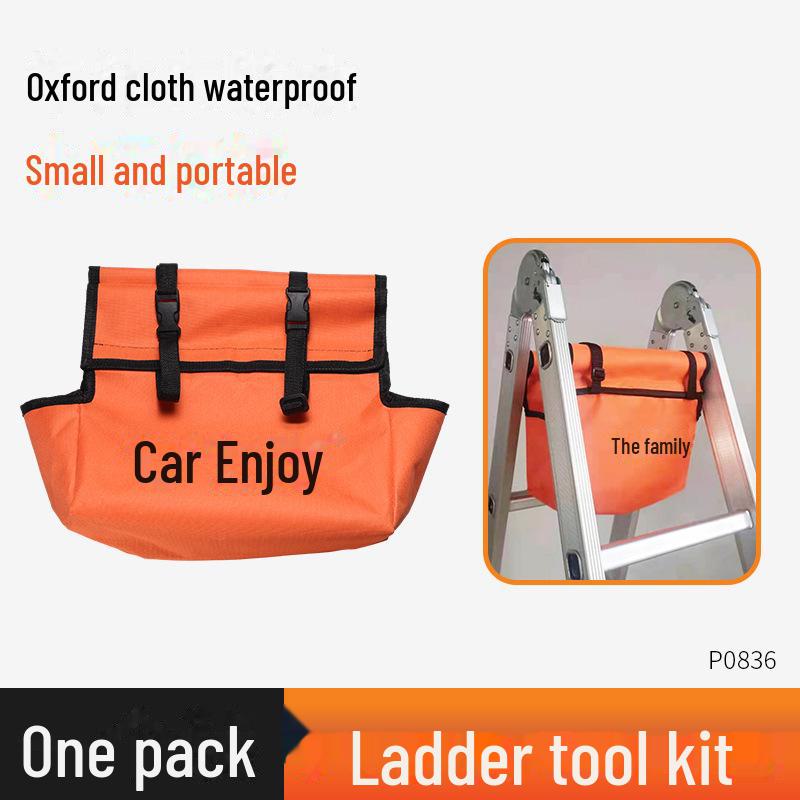 Waterproof Multifunctional Canvas Ladder Tool Bag
