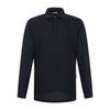 FERRAROMILANO Hidden My Solid Y-Collar T-Shirt Navy (Am0Eks10149)
