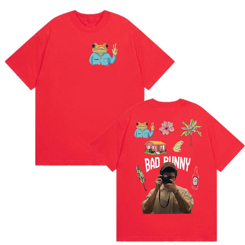 Debi Tirar Mas Fotos Bad Bunny Album Graphic TShirts UNISEXs Vintage High Quality Cotton YK Top Fashion Cozy Oversized Tees