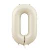 32/40Inch Cream Color Number Balloons 1-9 Large Digital Foil Helium Ball Girl Kids Adult Happy Birthday Party Decoration Wedding