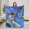 Conan Gray Blanket American Singer Super Warm Fluffy Plush Throw Blanket For Couch Chair Camping Flannel Bedspread Bed Cover