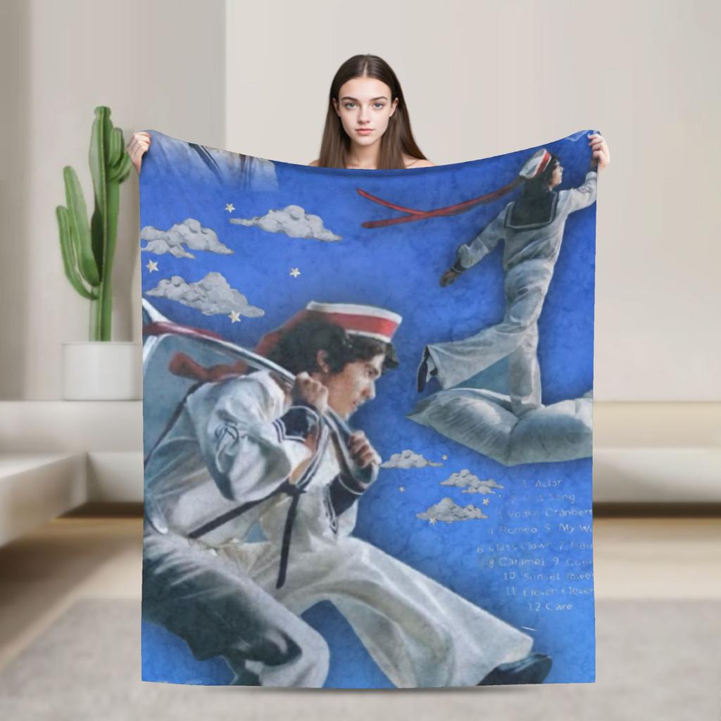 Conan Gray Blanket American Singer Super Warm Fluffy Plush Throw Blanket For Couch Chair Camping Flannel Bedspread Bed Cover